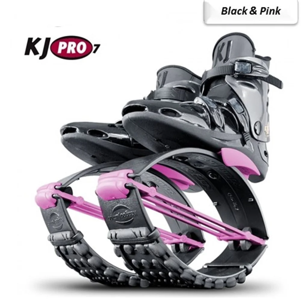 Black & Pink - KJ Shoes For Adults Over 200 lbs — The Bounce Shoe